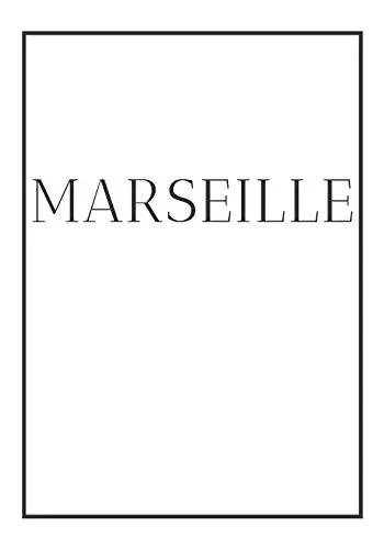Marseille: A decorative book for coffee tables, end tables, bookshelves and interior design styling | Stack France city books to add decor to any ... or as a gift for interior design savvy people