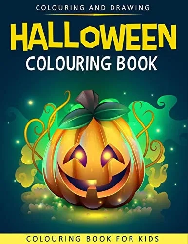 Halloween Colouring Book For Kids: Halloween Colouring & Drawing Book For Kids - Halloween Books For Kids - Halloween Gifts For Boys or Girls