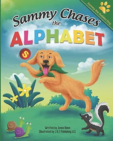 Sammy Chases the Alphabet (Sammy the Golden Dog Stories)