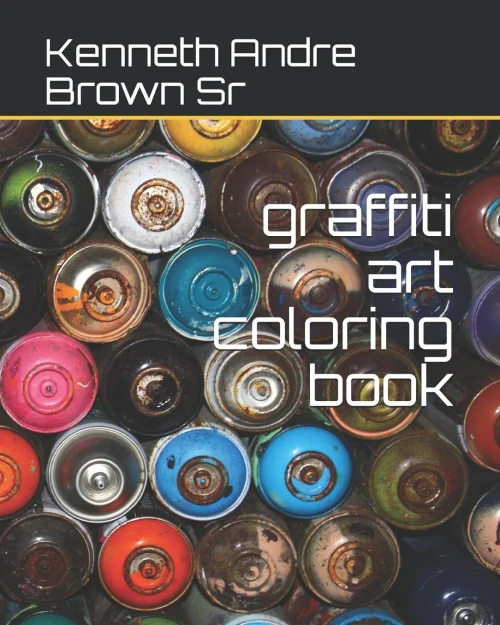 Graffiti Art Coloring Book