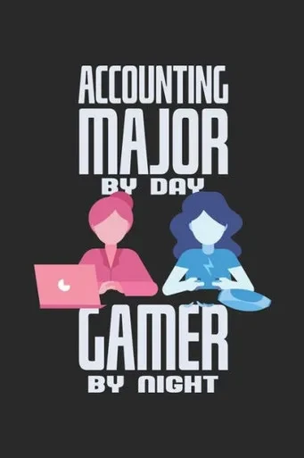 Accounting Major By Day Gamer By Night: Notebook For A Gambling Bookkeeper - Squared Paper (6"x 9")