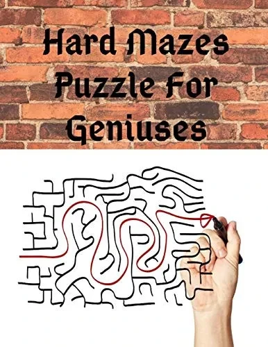 Hard Mazes Puzzle For Geniuses: the Great challenge