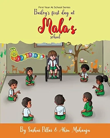 Bailey's First Day At Mala's School (First Year at School)
