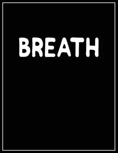 Breath: Black and white Decorative Book | Perfect for Coffee Tables, End Tables, Bookshelves, Interior Design & Home Staging Add Bookish Style to Your Home| Breath
