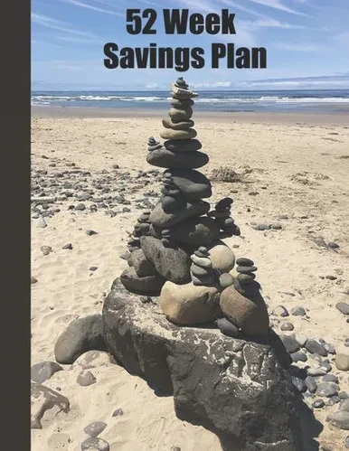 52 Week Savings Plan: Cut and replace expenses with cheap or free alternatives for one year. Create a goal and track progress. Simple way to identify ... small, weekly steps. 8.5 x 11 with 58 pages