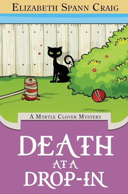 Death at a Drop-In (5) (Myrtle Clover Cozy Mystery)