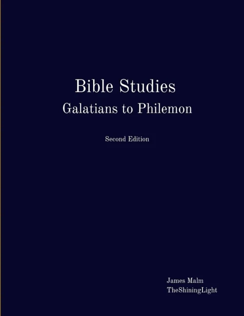 Bible Studies Galatians to Philemon