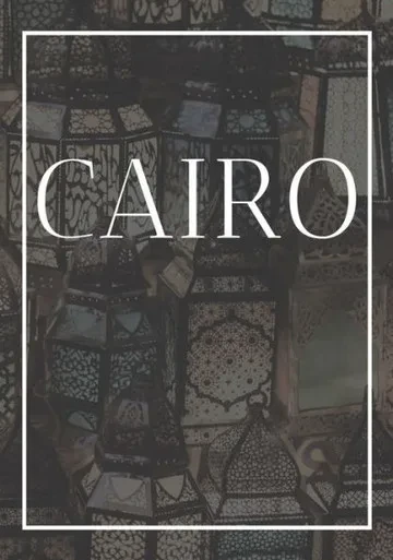 Cairo: A decorative book for coffee tables, bookshelves, bedrooms and interior design styling: Stack International city books to add decor to any ... own home or as a modern home decoration gift.