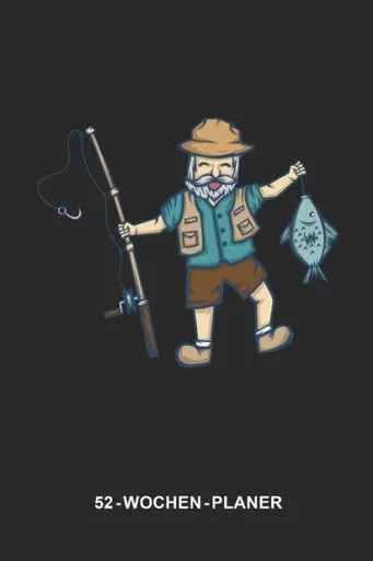 52-Wochen-Planer für Angler: 6 x 9 Zoll (ca. DIN A5) I 120 Seiten I Fliegenfischen I Sportfischen I Fischereiverein I Angelfreunde (German Edition)