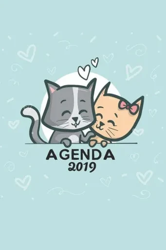 Agenda 2019: Agenda Mensual y Semanal + Organizador I Cubierta con tema de Gatos Enero 2019 a Diciembre 2019 6 x 9in (Spanish Edition)