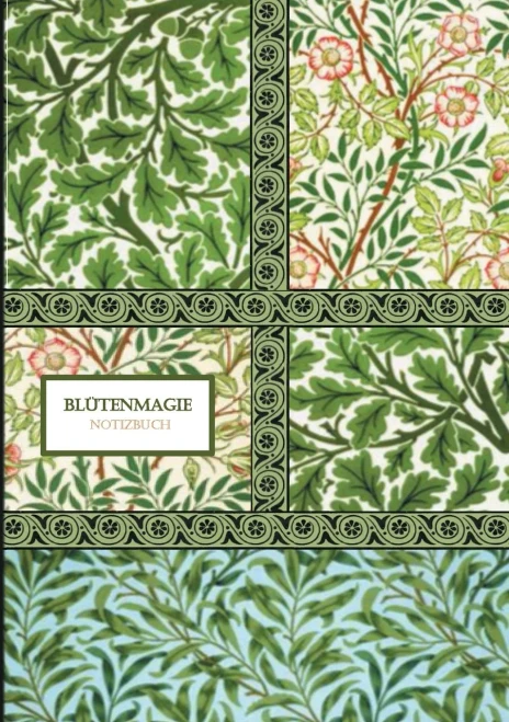 Blütenmagie Notizbuch (German Edition)