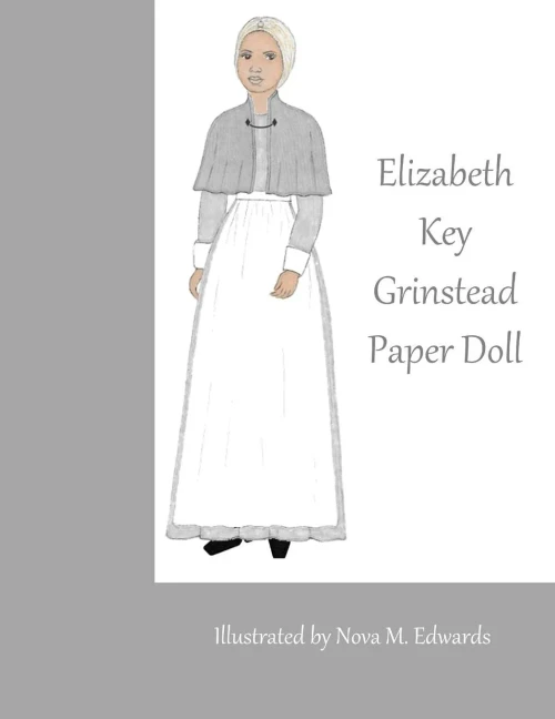 Elizabeth Key Grinstead Paper Doll