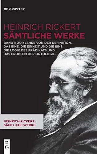 Zur Lehre Von Der Definition. Das Eine, Die Einheit Und Die Eins. Die Logik Des Prädikats Und Das Problem Der Ontologie (German Edition)