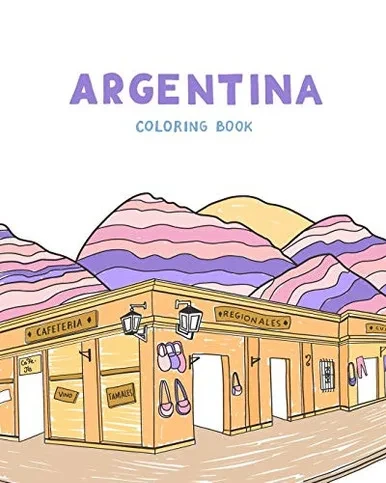 Argentina: Coloring book