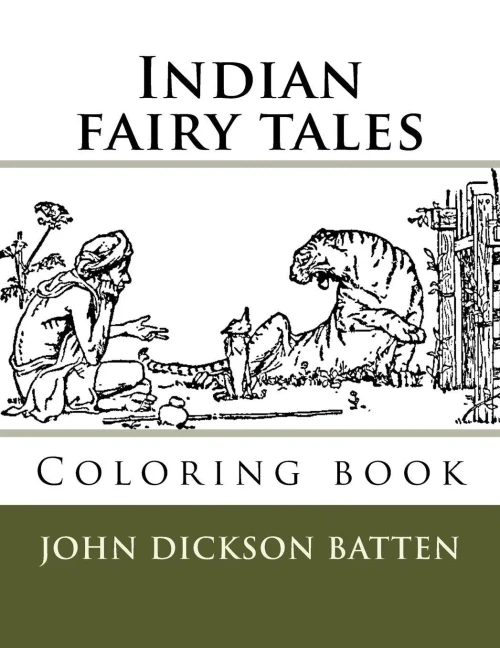Indian fairy tales: Coloring book