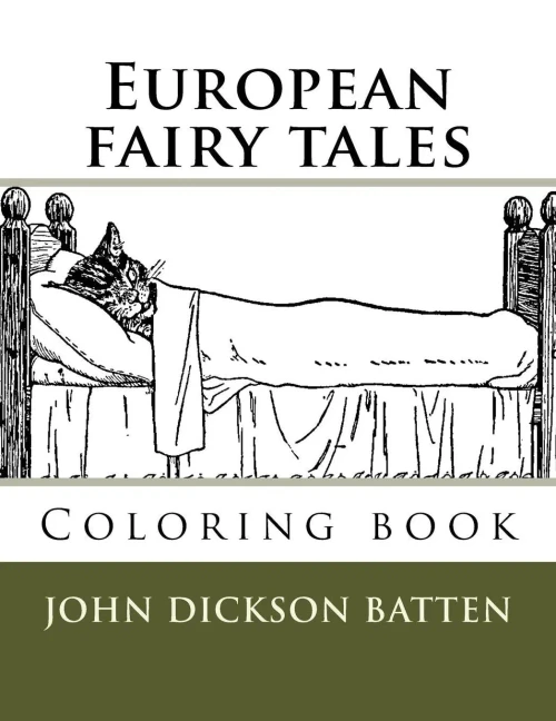 European fairy tales: Coloring book