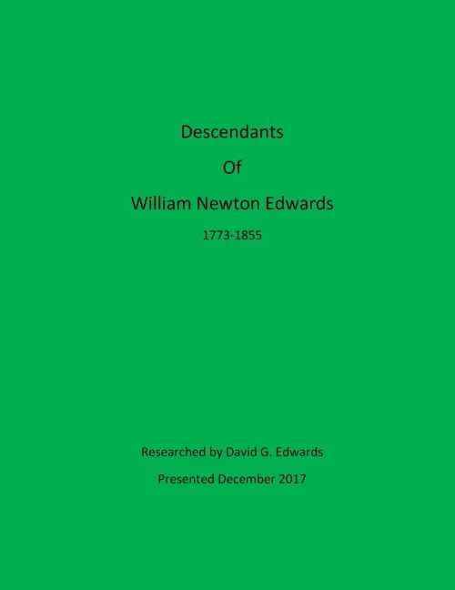 Descendants of William Newton Edwards