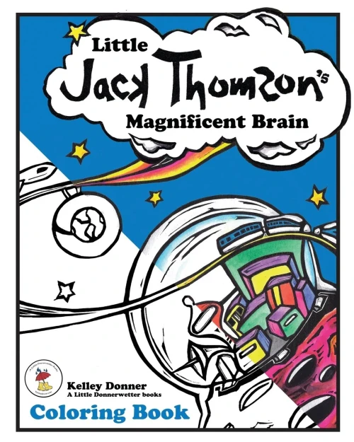 Little Jack Thomson's Magnificent Brain Coloring Book