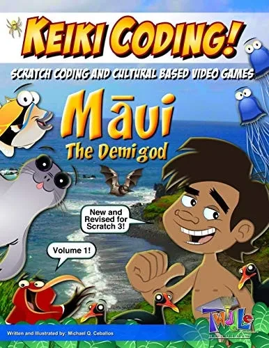 Keiki Coding: Maui the Demigod: Scratch 3 Coding!