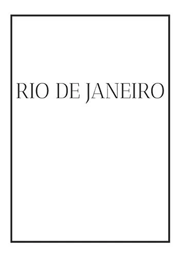 Rio De Janeiro: A decorative book for coffee tables, bookshelves, bedrooms and interior design styling: Stack International city books to add decor to ... own home or as a modern home decoration gift.