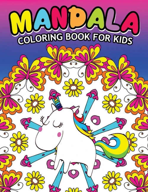 Mandala Coloring Book For Kids: Easy Mandala Patterns for Kids