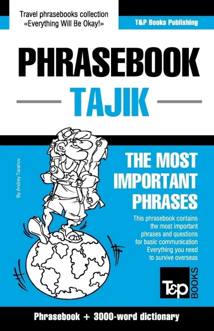 English-Tajik phrasebook and 3000-word topical vocabulary (American English Collection)