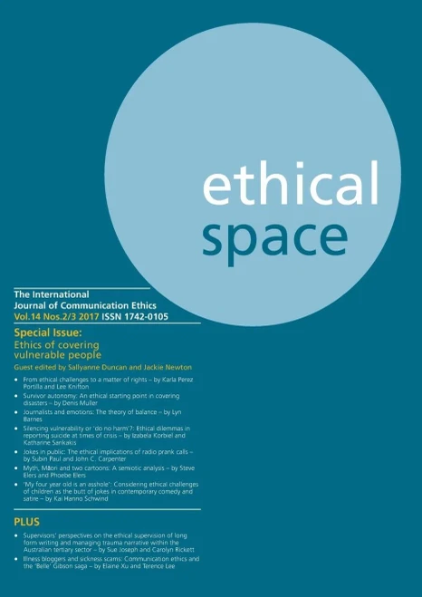 Ethical Space Vol.14 Issue 2/3