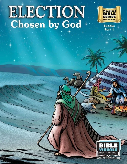 Election: Old Testament Volume 6: Exodus Part 1 (Visualized Bible Flash Card Format)