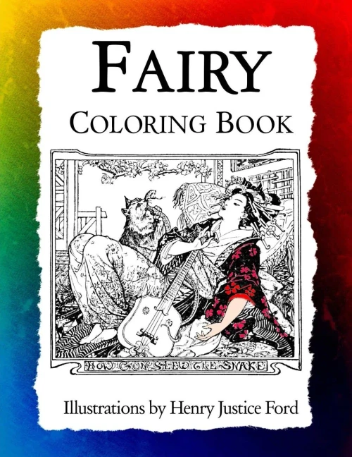 Fairy Coloring Book: Art Nouveau Illustrations by Henry Justice Ford (Historic Images)