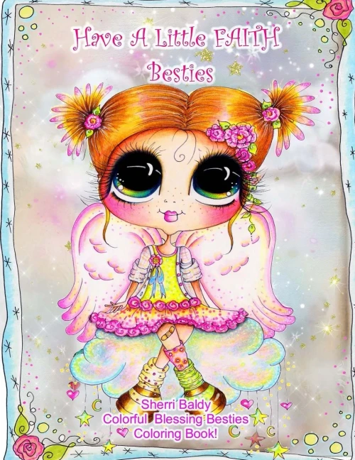 Have a Little Faith Besties Coloring Book