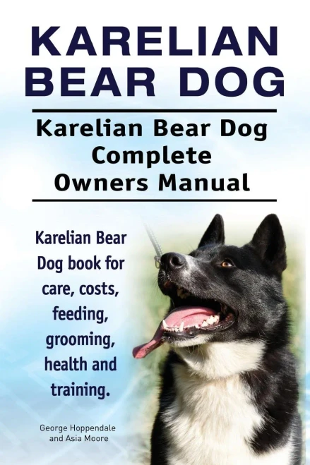 Karelian Bear Dog. Karelian Bear Dog Complete Owners Manual. Karelian Bear Dog book for care, costs, feeding, grooming, health and training.