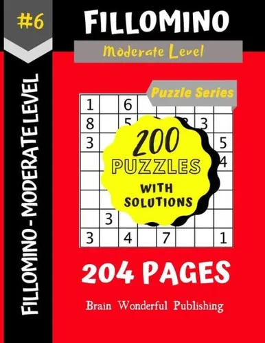 Fillomino Puzzle Series: 200 Brain Teasers Puzzle Book Collection (Fillomino 200 Puzzles)