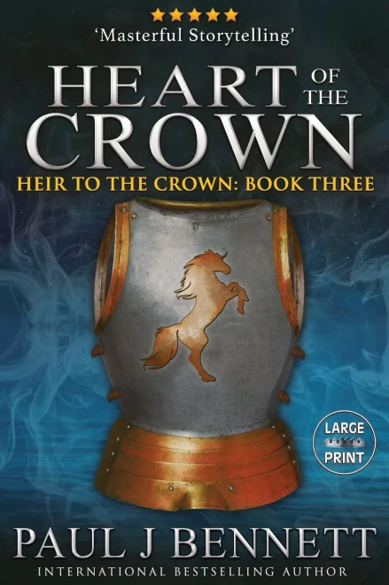 Heart of the Crown: Large Print Edition (Heir to the Crown)