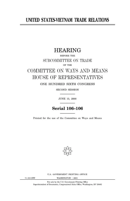United States-Vietnam Trade Relations