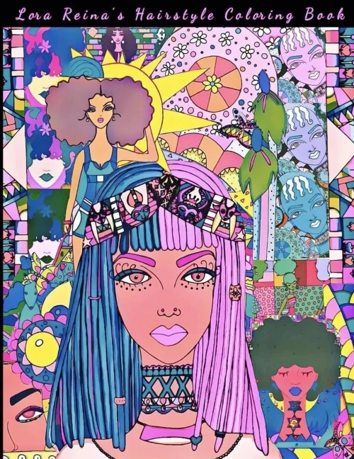 Lora Reina'S Hairstyle Coloring Book Edition 2