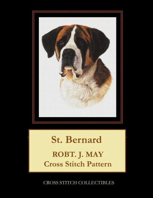 St. Bernard : Robt. J. May Cross Stitch Pattern