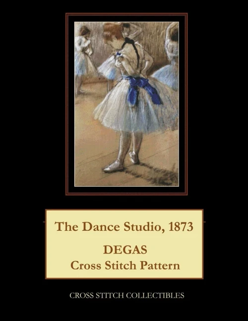 The Dance Studio, 1873 : Degas Cross Stitch Pattern