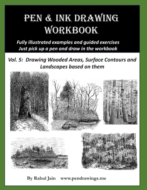 Pen And Ink Drawing : Learn To Draw Pleasing Pen & Ink Landscapes