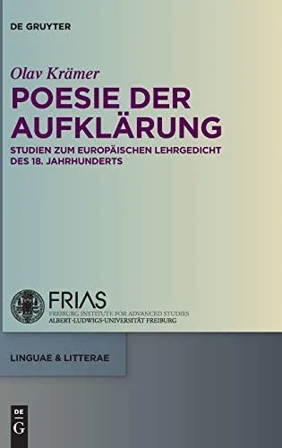 Poesie der Aufklärung (Linguae & Litterae) (German Edition)