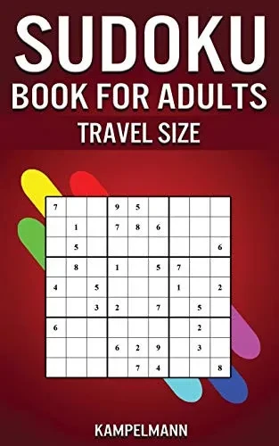 Sudoku Book for Adults Travel Size: 200 Easy to Hard Sudoku Puzzles for Adults with Solutions - 5� x 8� Small Edition for Traveling