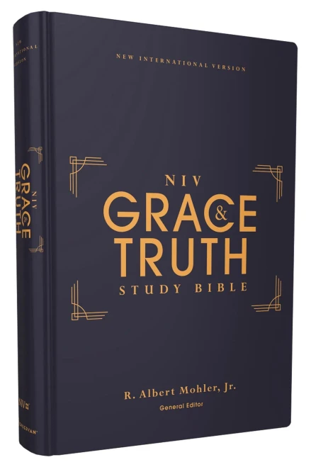 Niv, The Grace And Truth Study Bible, Hardcover, Red Letter, Comfort Print