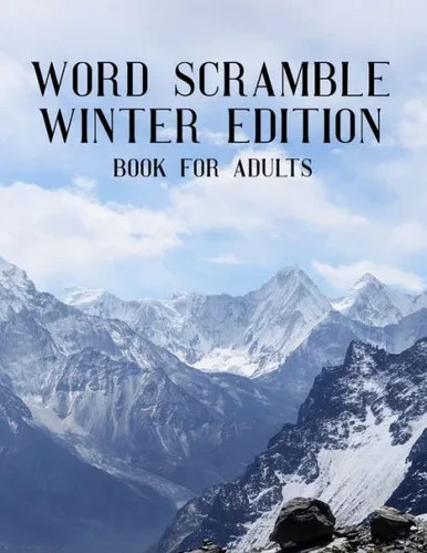 Word Scramble Winter Edition Book For Adults : Large Print Wintertide Puzzle With Solution