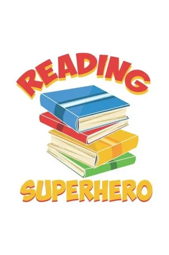 Reading Superhero : 120 Pages I 6X9 I Karo I Funny Literature Bookworm, Author & Writing Gifts