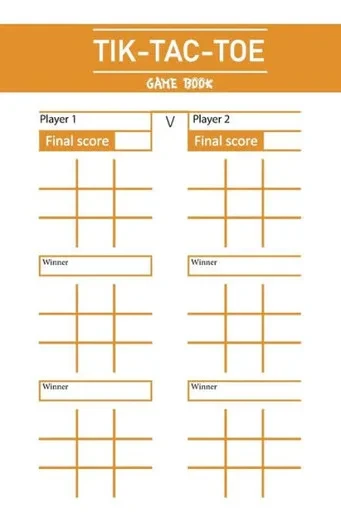 Tik Tac Toe Game Book : Fun And Challenge To Play Game While You Are Traveling Camping Road-Trip Family Activity