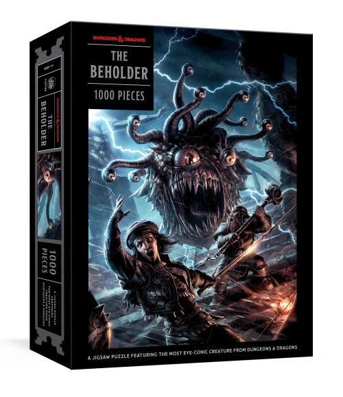 The Beholder Puzzle: A Dungeon & Dragons Jigsaw Puzzle: Jigsaw Puzzles For Adults (Clarkson Potter)