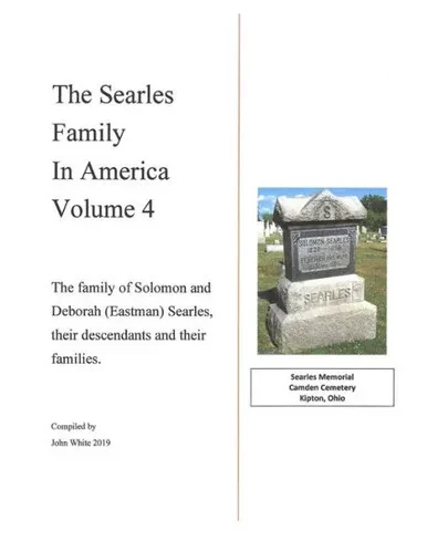 The Searles Family In America - Volume 4