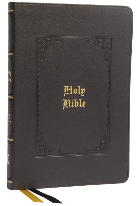 Kjv, Thinline Bible, Large Print, Vintage Series, Leathersoft, Black, Red Letter, Comfort Print: Holy Bible, King James Version