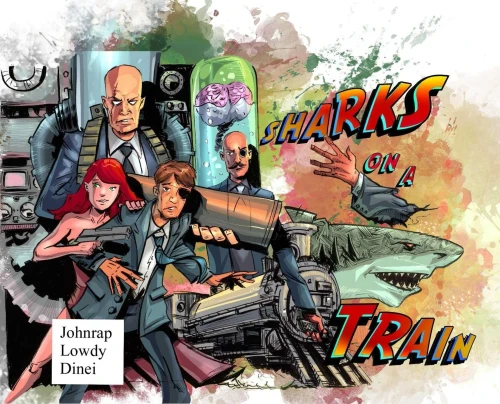 Sharks On A Train - One Shot (Hardcover)