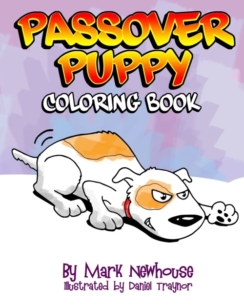 Passover Puppy : Coloring Book