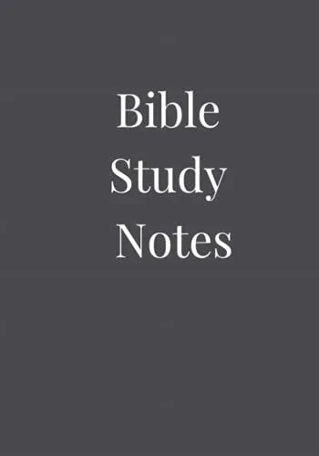Bible Study Notes - 9781304138996